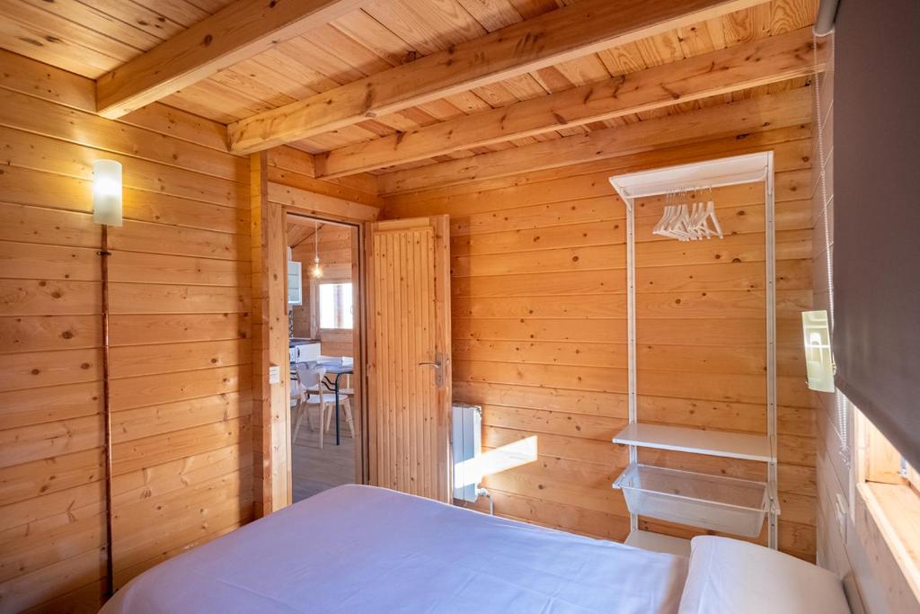 Cama o camas de una habitación en Villas de Arribes