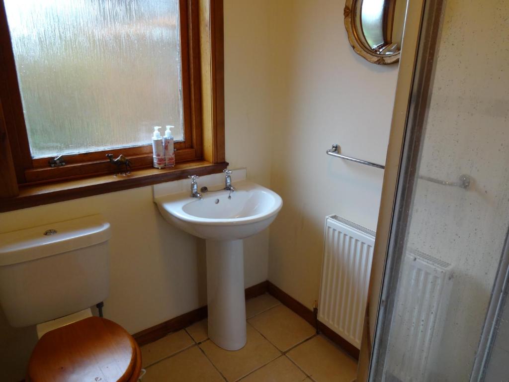Koupelna v ubytování Wester Muirhouse