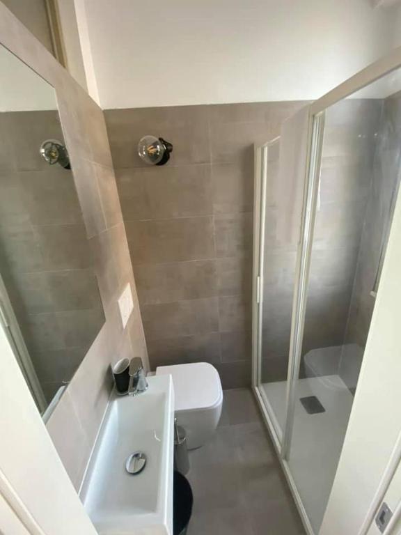 A bathroom at Hotel Rex