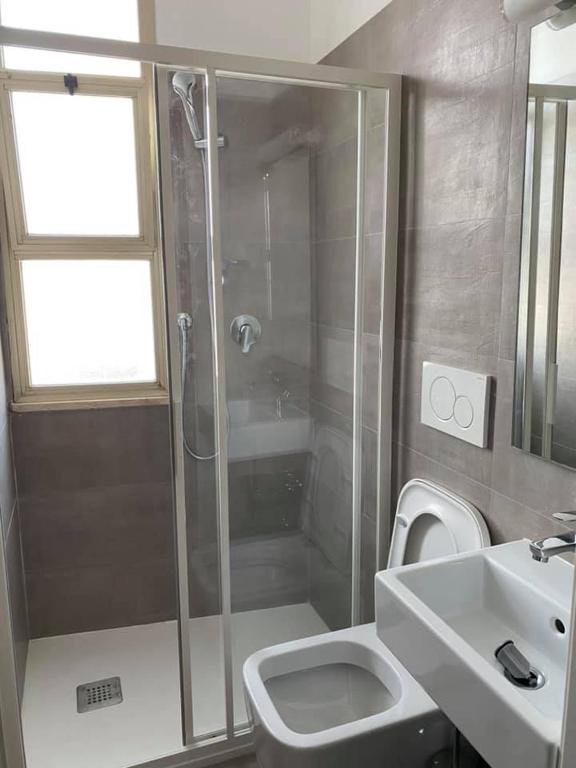 A bathroom at Hotel Rex