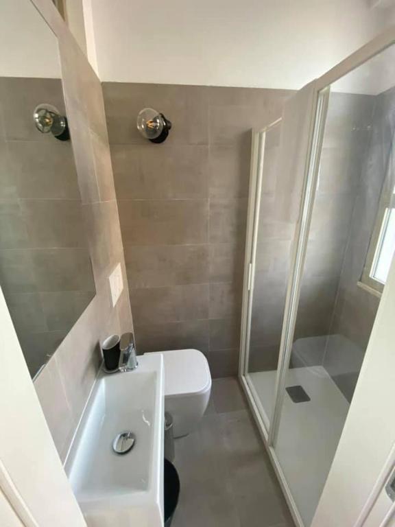 A bathroom at Hotel Rex