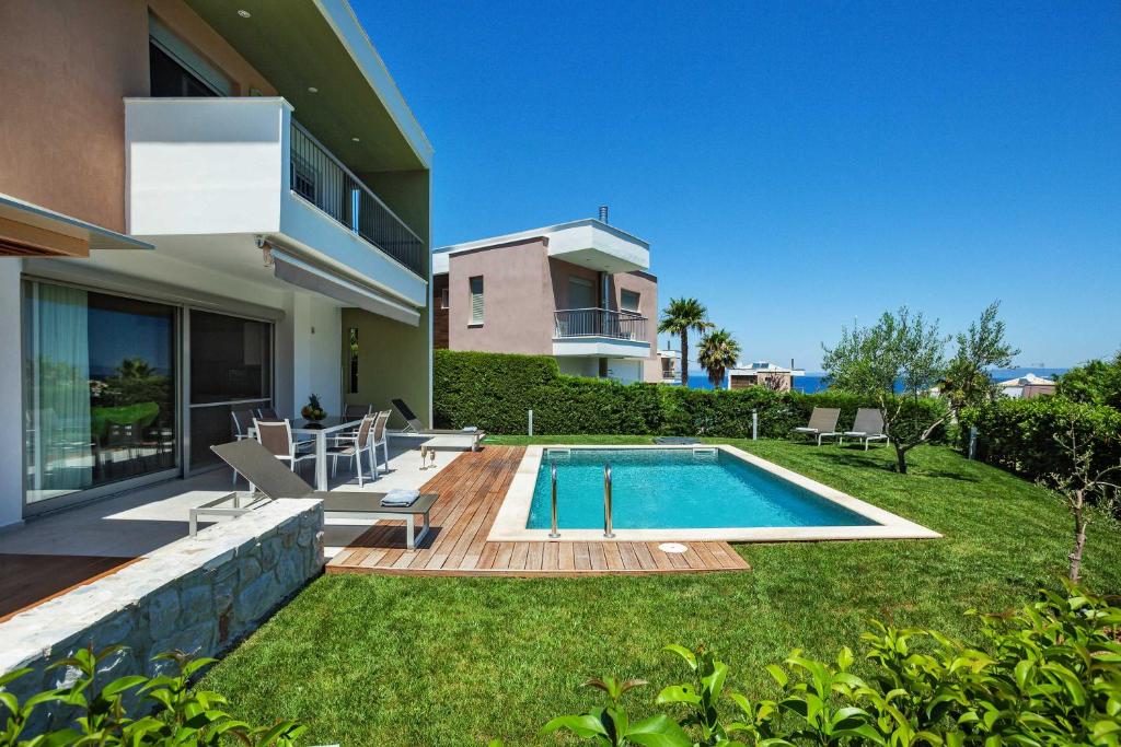 Bazén v ubytovaní Deluxe Villas Mira Mare alebo v jeho blízkosti
