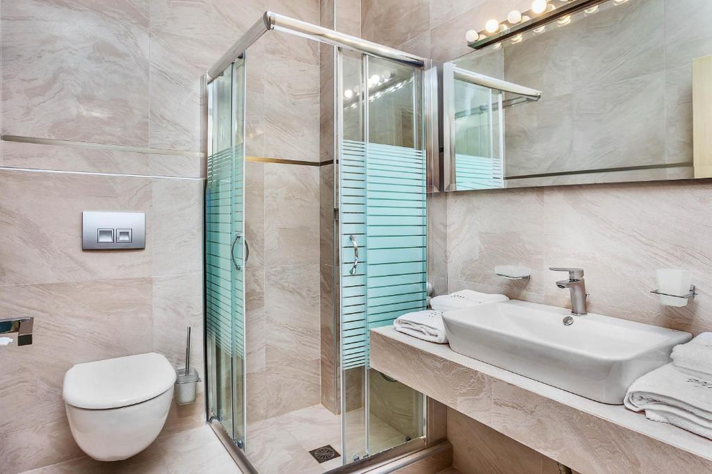 Kúpeľňa v ubytovaní Deluxe Villas Mira Mare