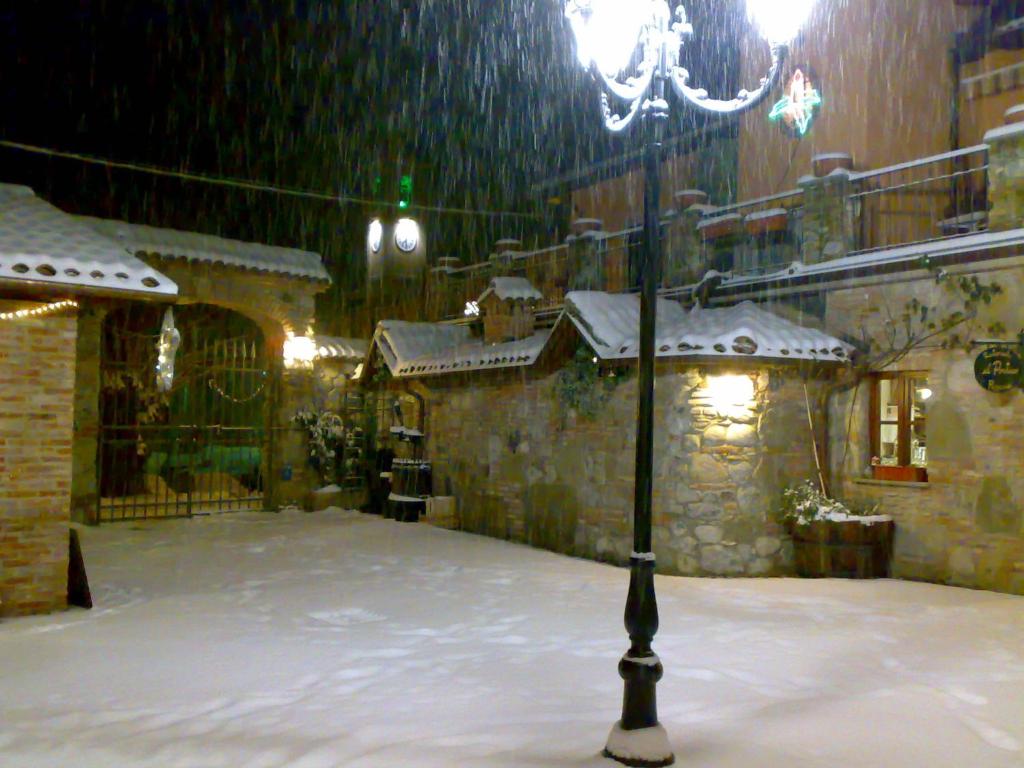 Il Portico v zimě