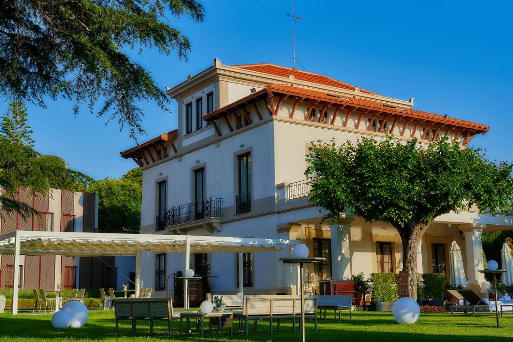 Zahrada ubytování Hotel Arrey Alella