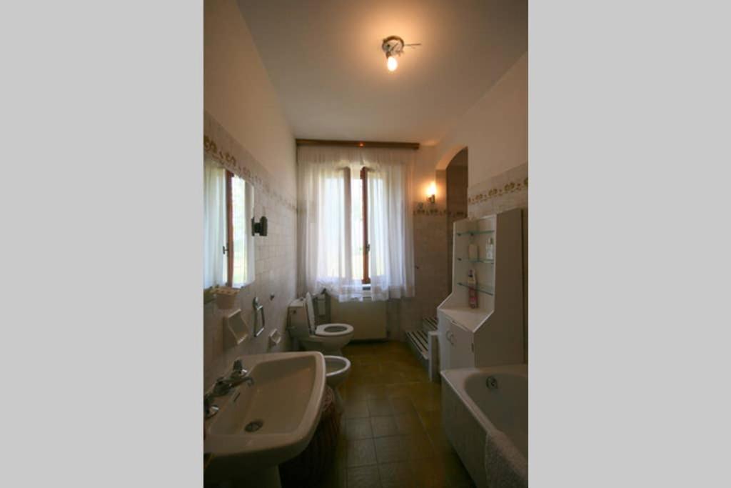 Kúpeľňa v ubytovaní Al Sasso, Barga