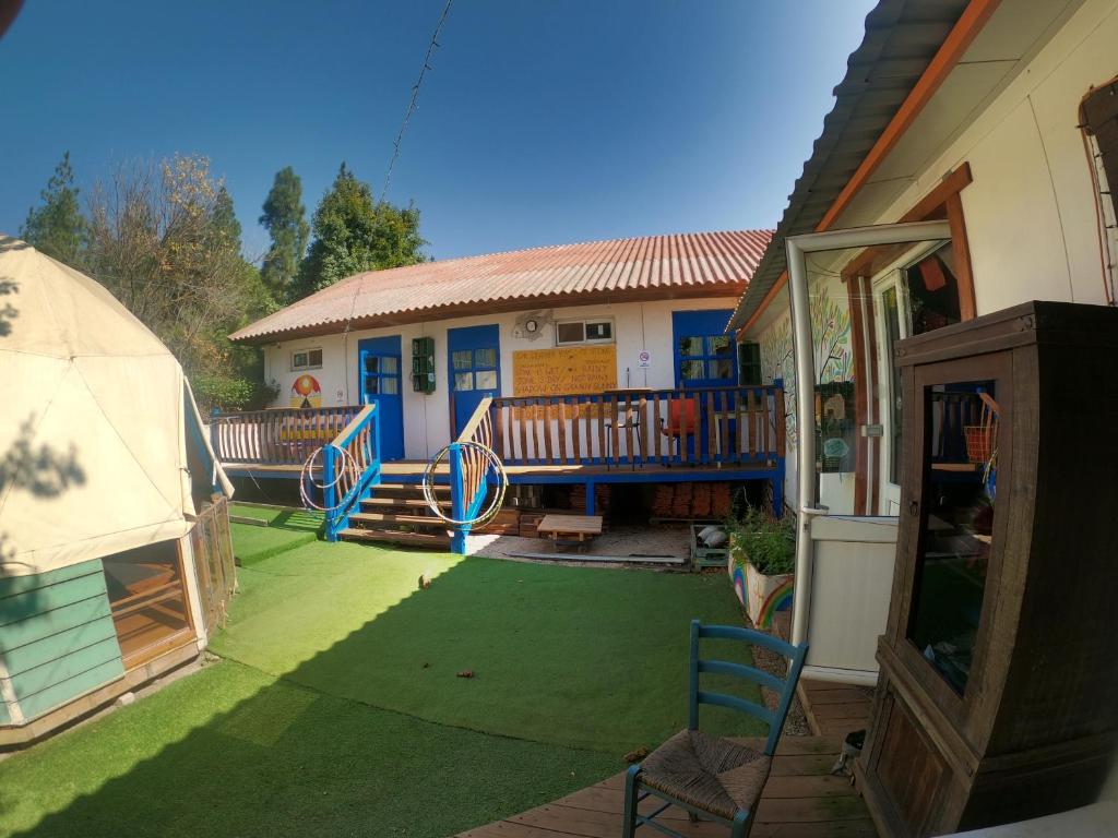 Budova, kde se hostel nachází
