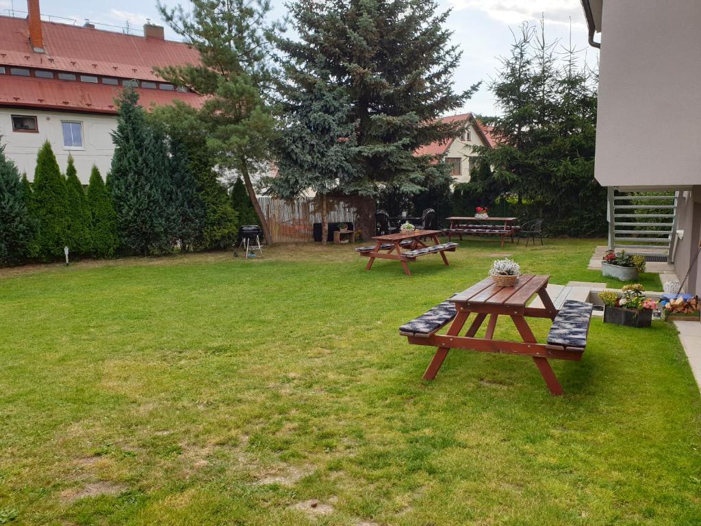 Zahrada ubytování Ubytování ADR100 Adršpach
