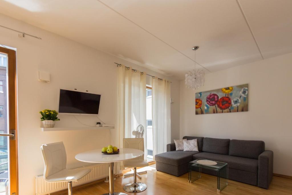 Posezení v ubytování Küüni 5B Apartment