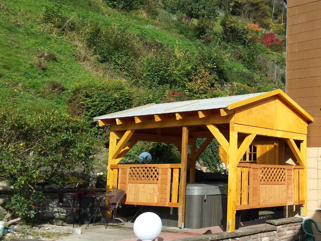 Zahrada ubytování Landgasthof Kleine Kommode