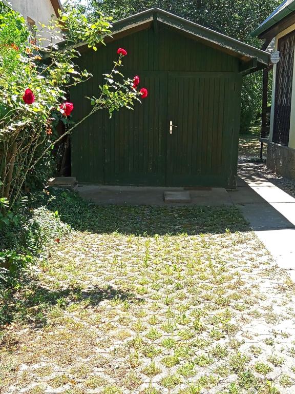 Zahrada ubytování Borostyán Vendégház Dunasziget