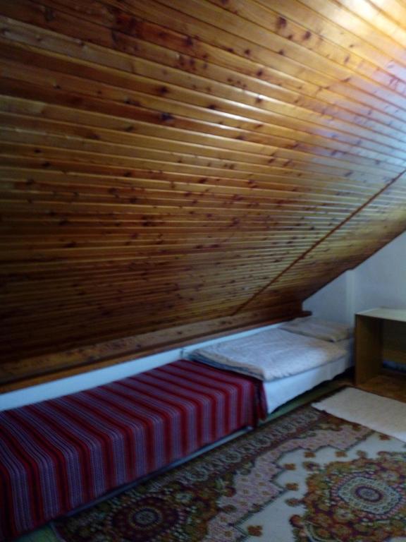 Postel nebo postele na pokoji v ubytování Ubytovanie u Tomku