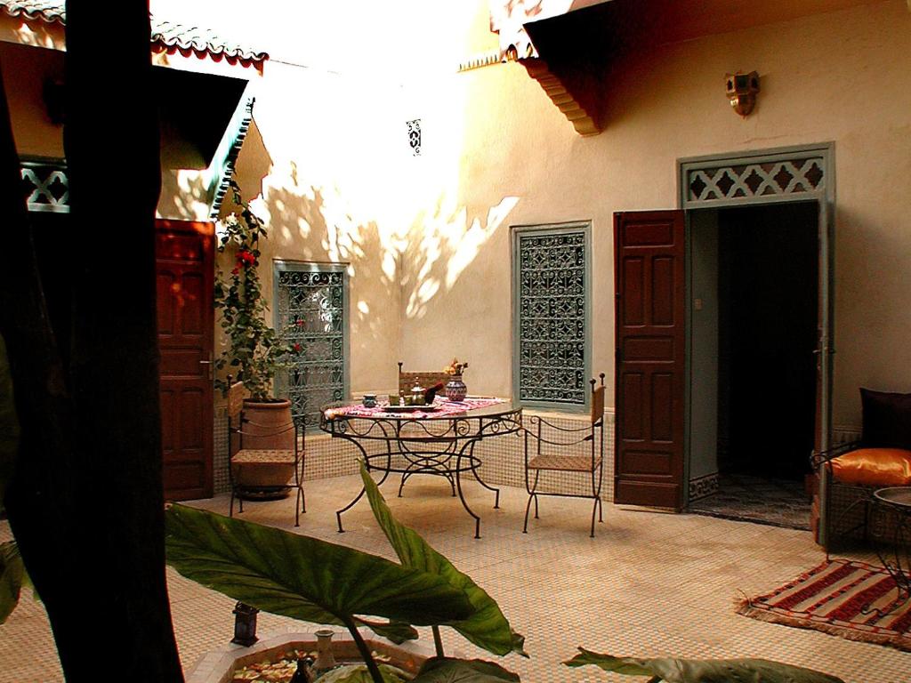 Patio nebo venkovní prostory v ubytování Riad Dar Marhaba