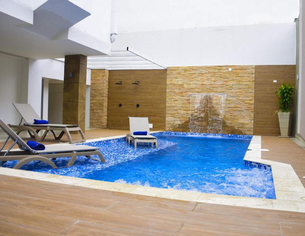 Bazén v ubytování Hotel Barlovento nebo v jeho okolí