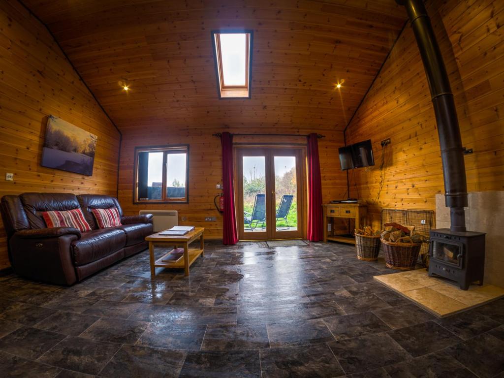 Posezení v ubytování New Forest Lodges
