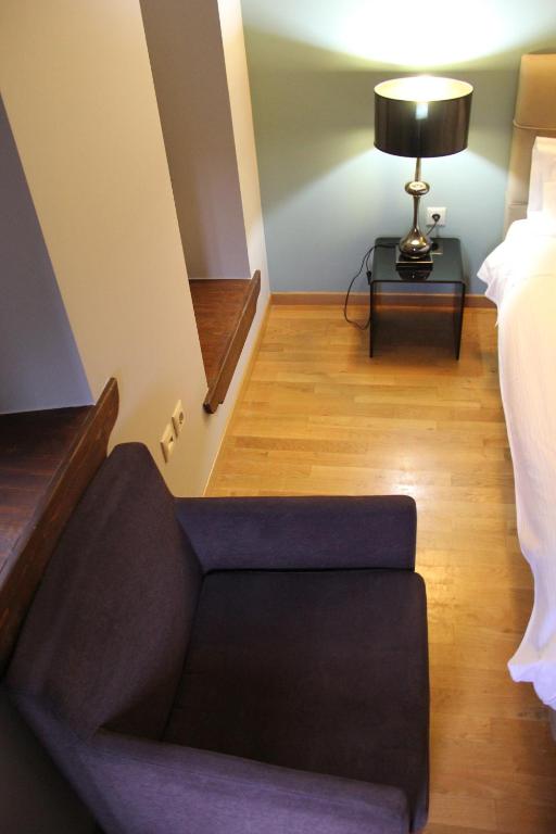 Postel nebo postele na pokoji v ubytování Tsarbou Guesthouse