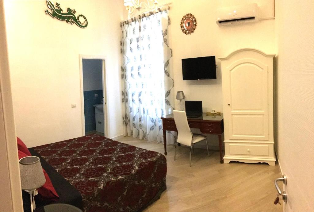 TV/trung tâm giải trí tại Casa Theodor B&B