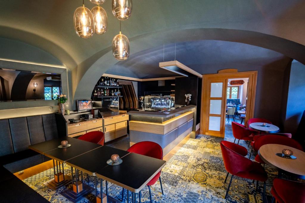Lounge nebo bar v ubytování Chateau Loucen Garden Retreat