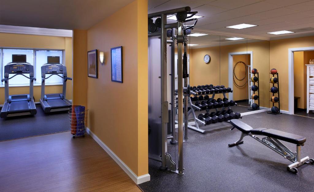 Fitness centrum a/nebo fitness zařízení v ubytování L7 Chicago by LOTTE
