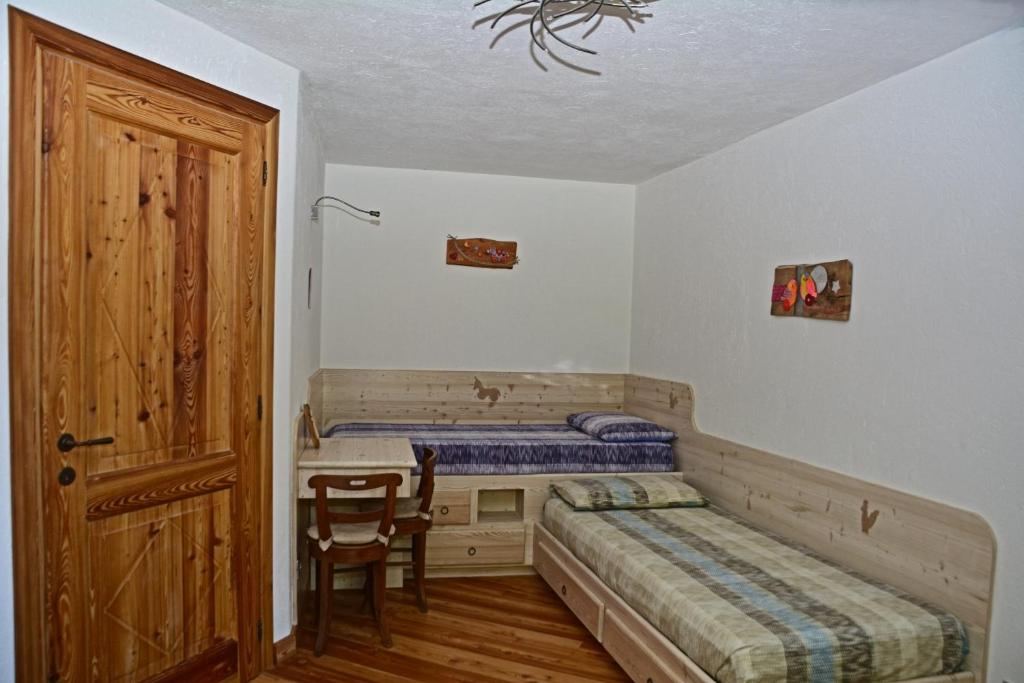 Postel nebo postele na pokoji v ubytování Lo Pallier de Ré