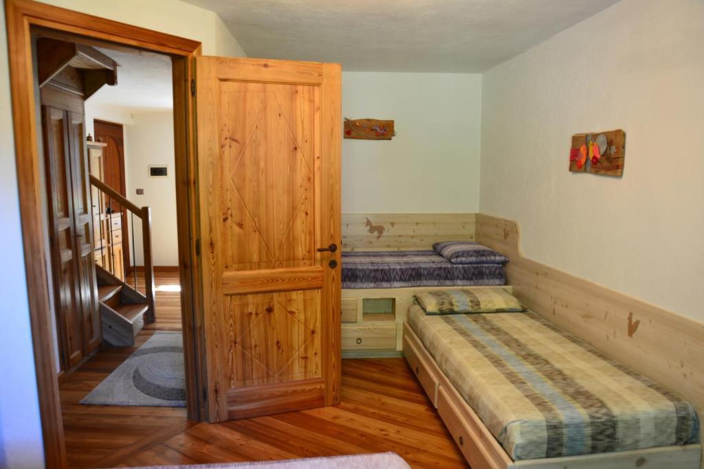 Postel nebo postele na pokoji v ubytování Lo Pallier de Ré