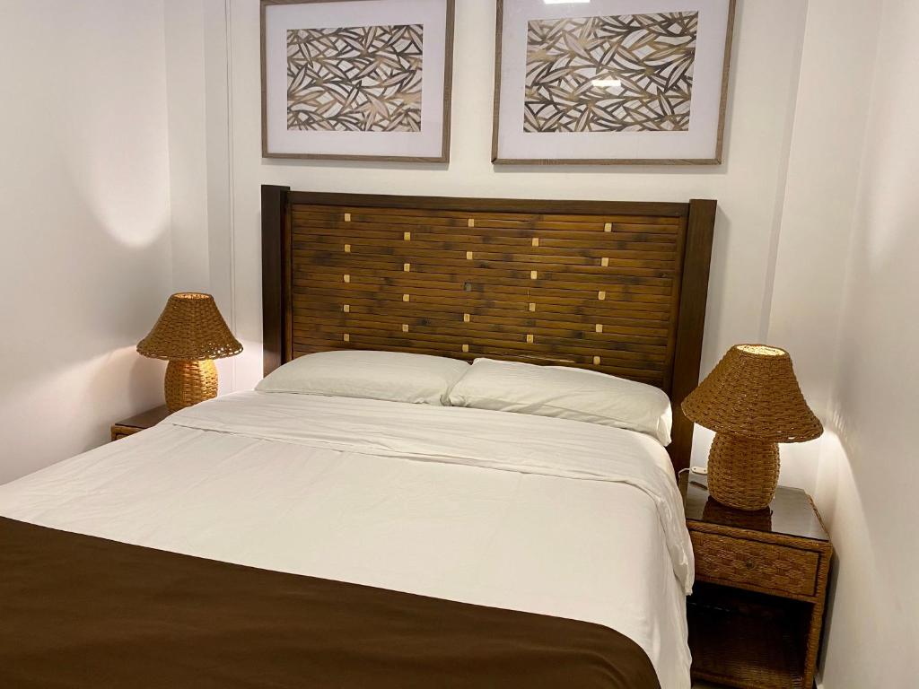 Postel nebo postele na pokoji v ubytování Hotel Vistalmar