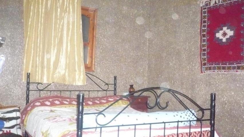 Postel nebo postele na pokoji v ubytování Auberge Gitelkst