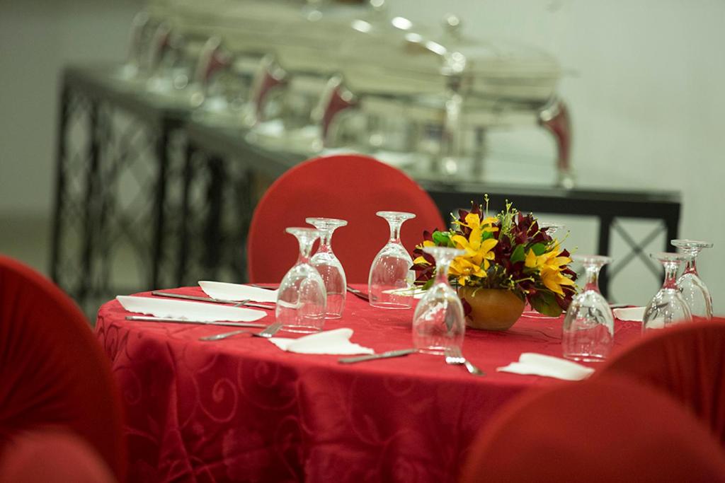 Nápoje v ubytování Hotel Grand Casa