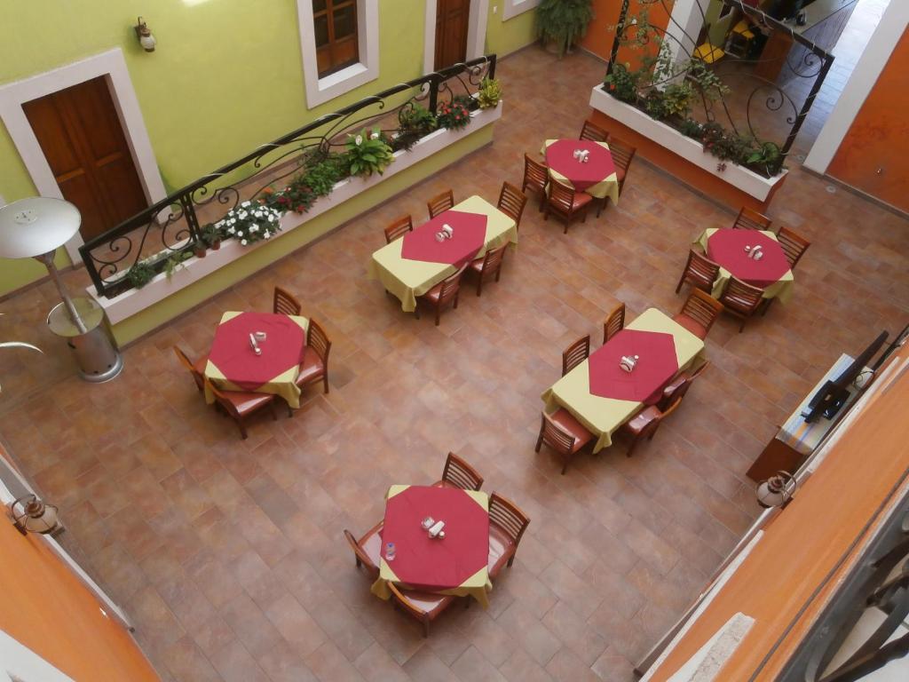 Posezení v ubytování Hotel Anber