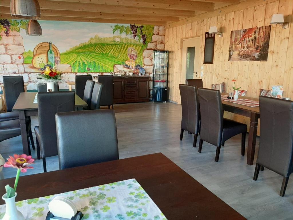 Posezení v ubytování Pension Sommerfrische