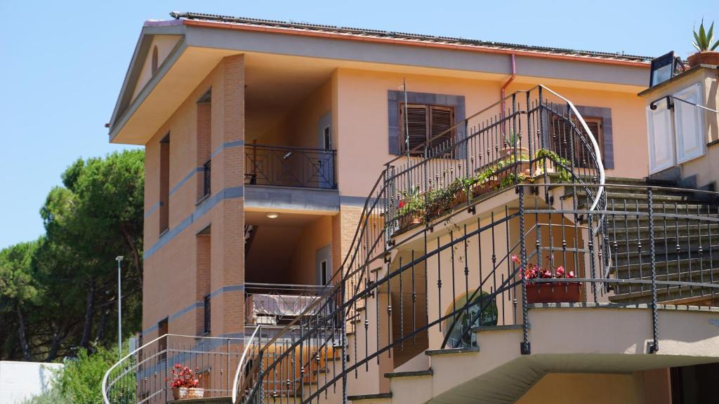 Balkón nebo terasa v ubytování Villa Icidia