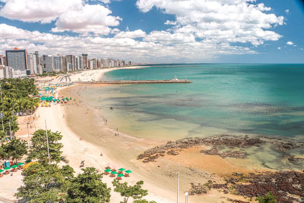  Flat na Beira Mar Vista Frente Mar 10ª Andar