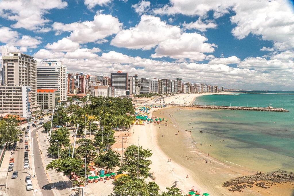  Flat na Beira Mar Vista Frente Mar 10ª Andar