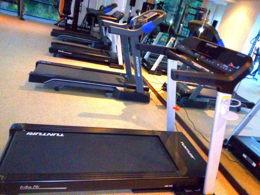 Fitness centrum a/nebo fitness zařízení v ubytování Hotel Hart