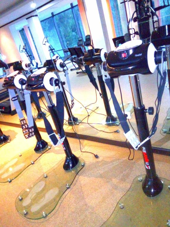 Fitness centrum a/nebo fitness zařízení v ubytování Hotel Hart