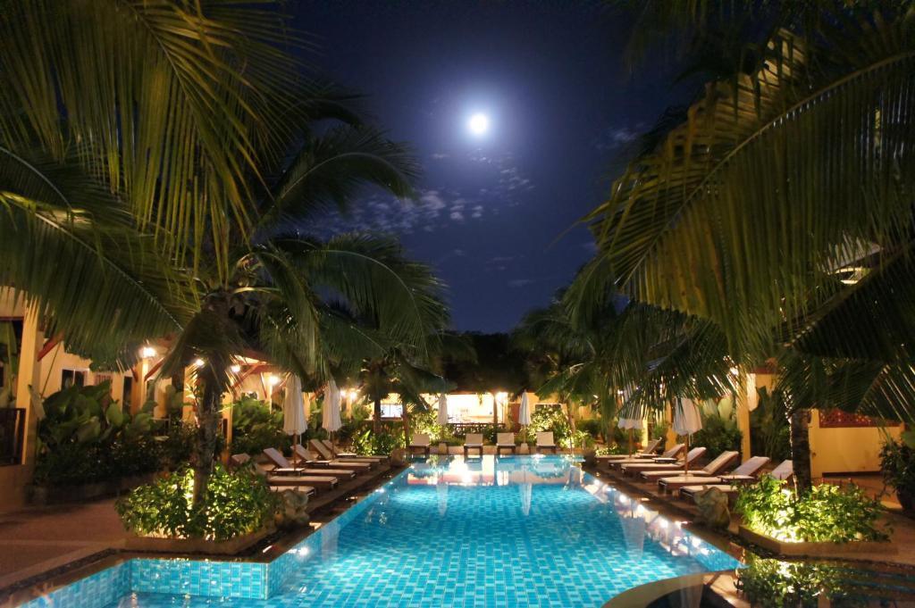 Bazén v ubytování Le Piman Resort nebo v jeho okolí