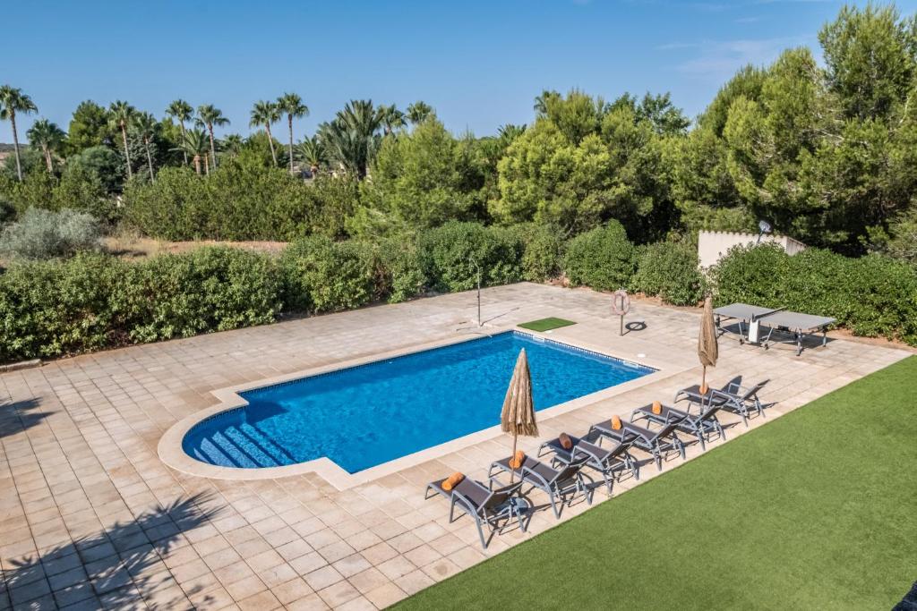 Bazén v ubytování Finca VELA 2 by Mallorca Villa Selection nebo v jeho okolí
