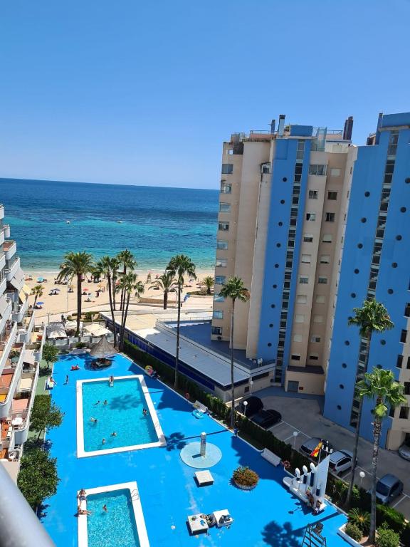 The swimming pool at or close to SERVICE APART LAZARO - Aguamarina 1 dormitorio