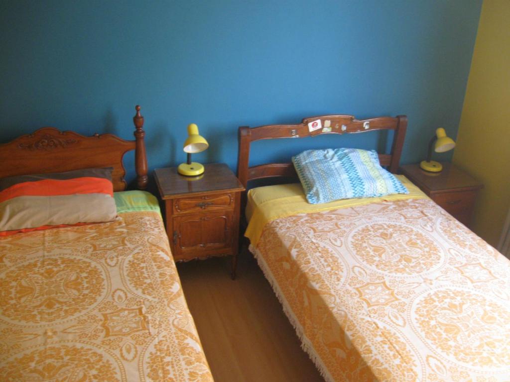 Letto o letti in una camera di Posada Peregrinus