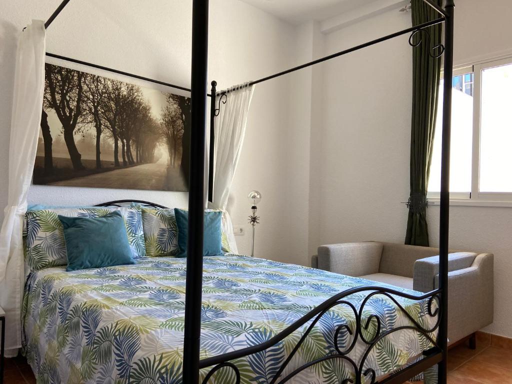 Säng eller sängar i ett rum på Dream Ravine