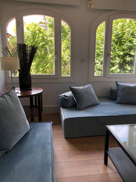 Posezení v ubytování Hotel Boutique Mas Passamaner