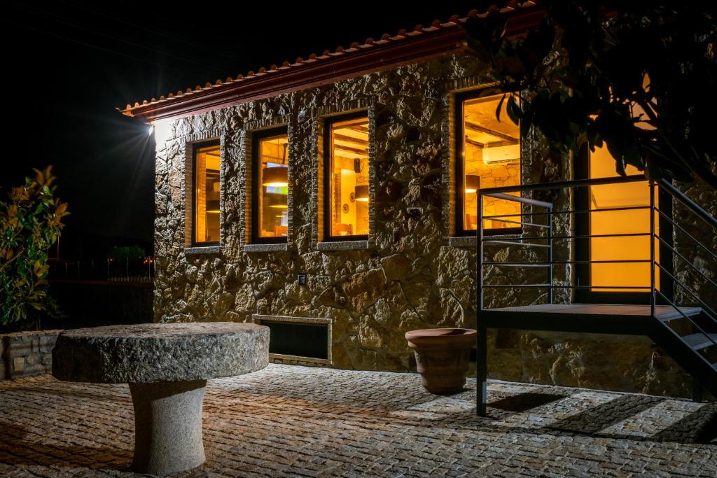 O edifcio onde o hotel est situado