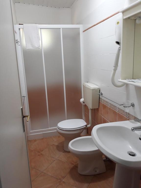 Łazienka w obiekcie Residence Il Fortino