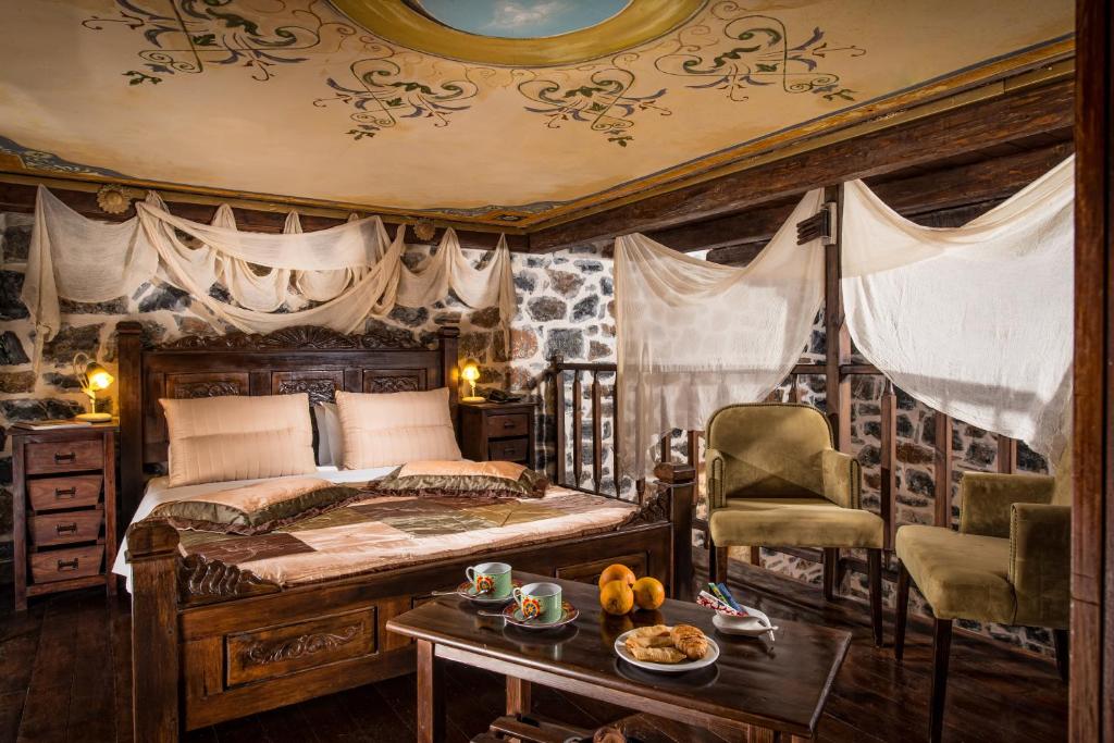 Posezení v ubytování Balsamico Traditional Suites