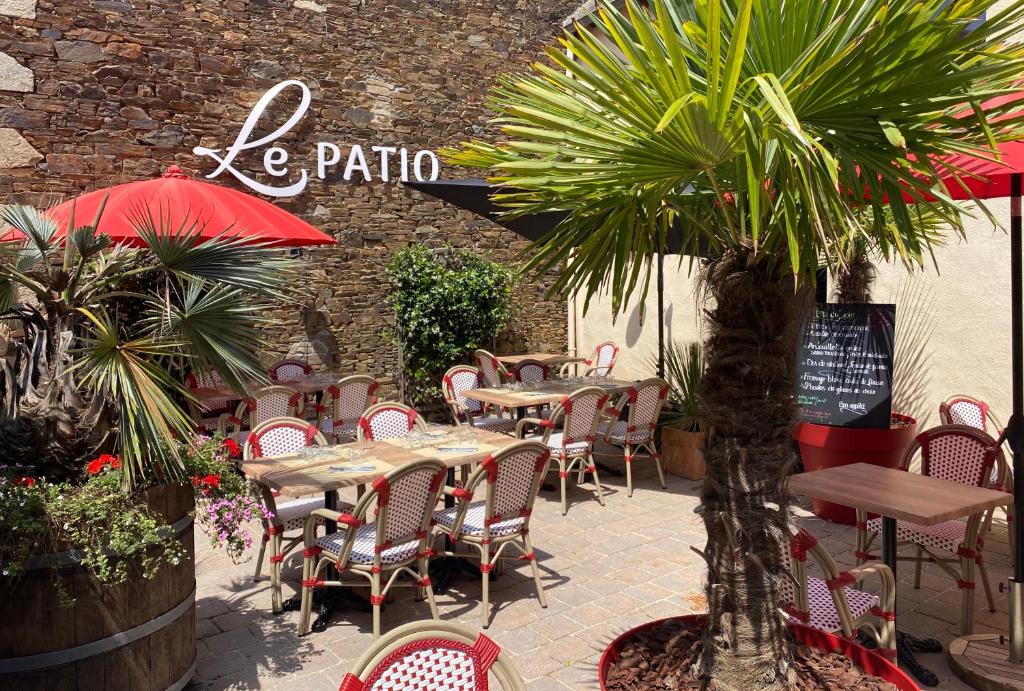 Restaurace v ubytování Le Patio