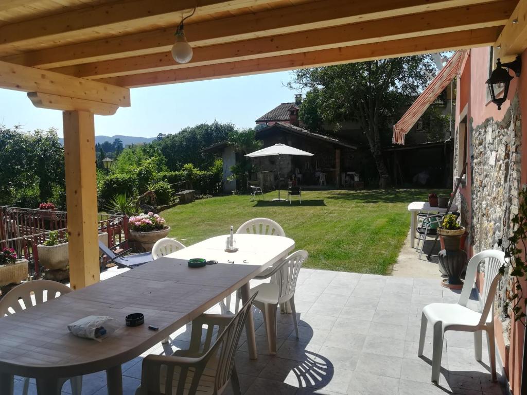 Zahrada ubytování Alloggio Alla Collina