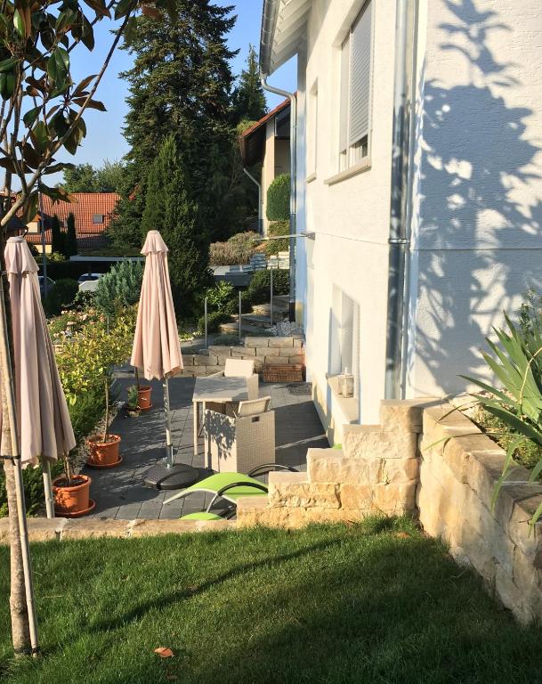 Zahrada ubytování Ferienwohnung Ströbele