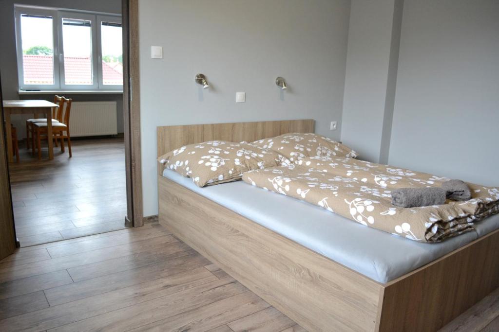 Postel nebo postele na pokoji v ubytování Apartmán Tereza