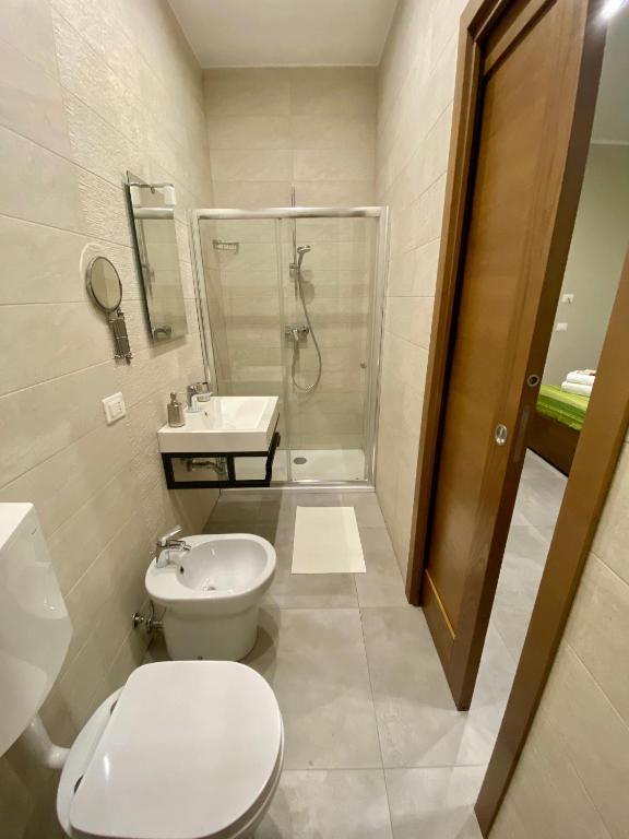 Koupelna v ubytování B&B Don Savè