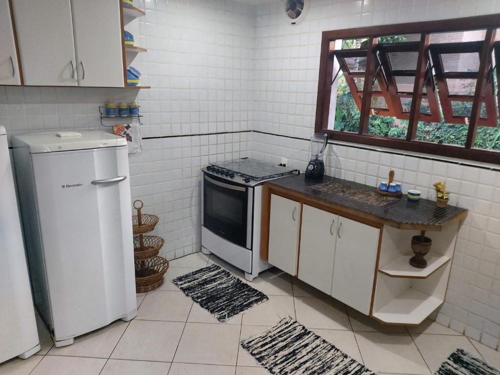  Casa na praia de Itamambuca na cidade de Ubatuba